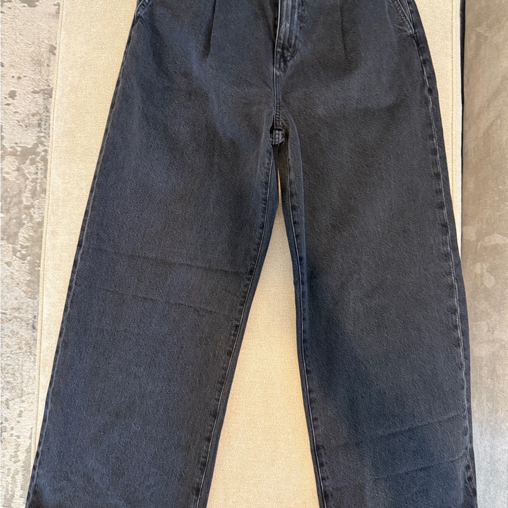 Madewell Black Flare & Wide Leg Jeans